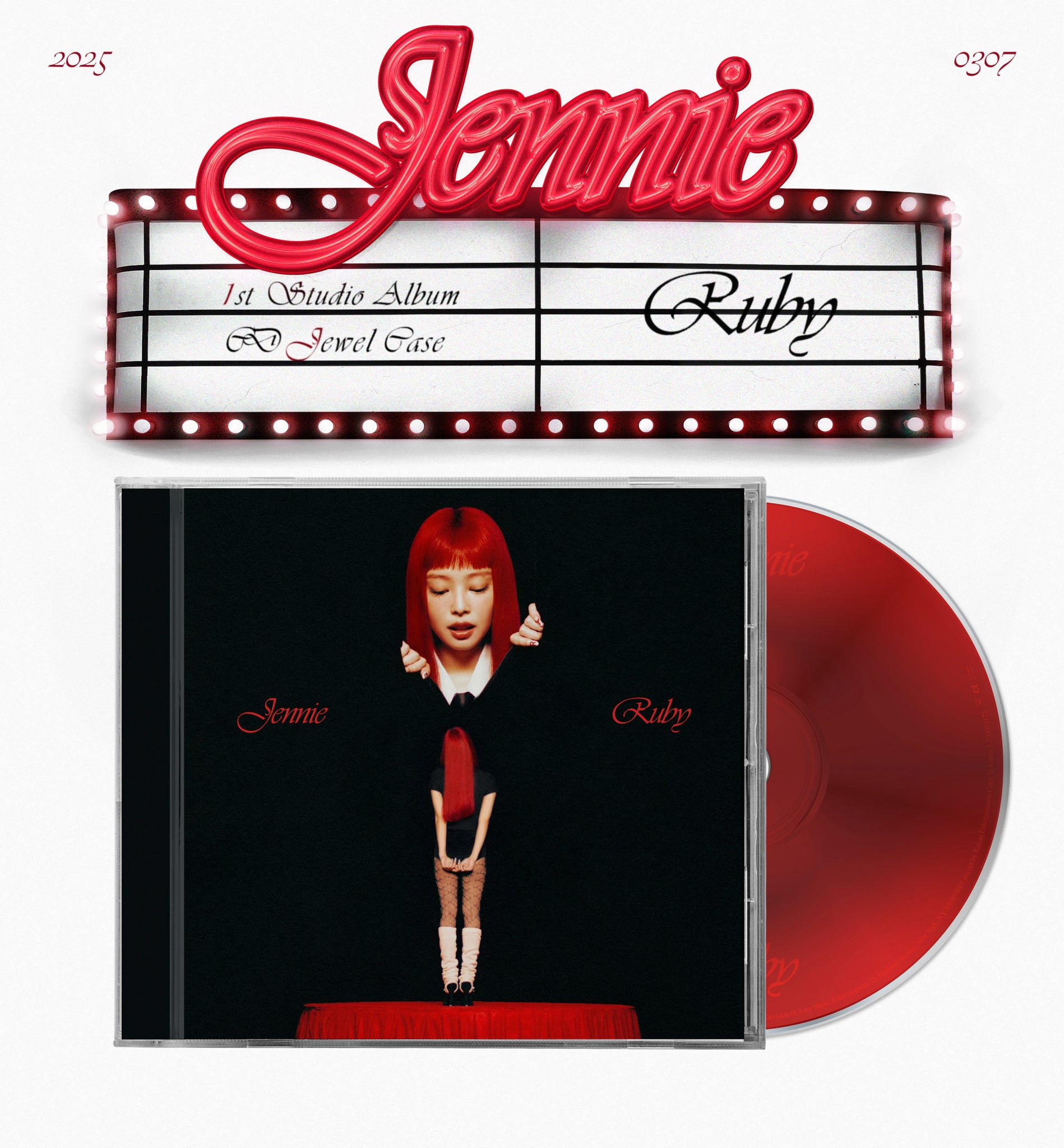 Jennie - Ruby Store Exclusive Jewel Case CD - JENNIE Only Audio