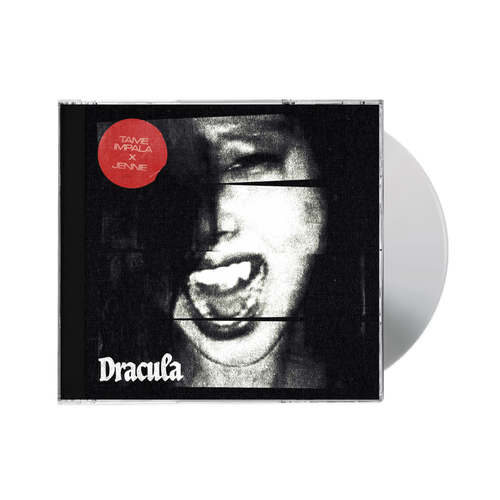 Tame Impala x Jennie 'Dracula' CD cover front.