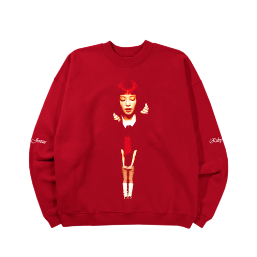 Jennie - Ruby Red Album Sweatshirt – Jennie UK