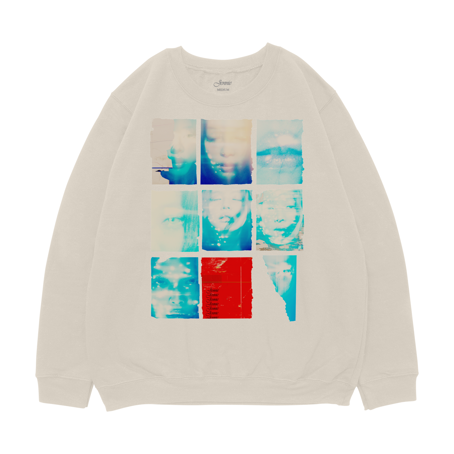 Back to School Cream Crewneck Sweatshirt