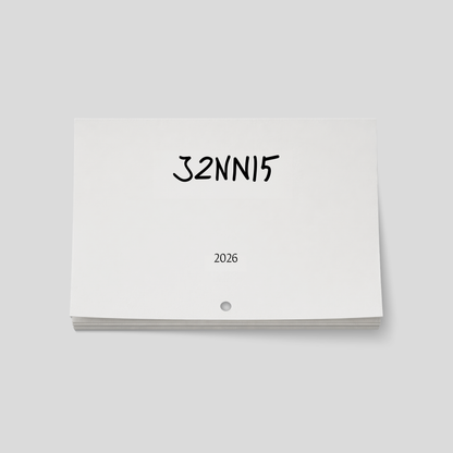 J2NNI5 2026 Calendar
